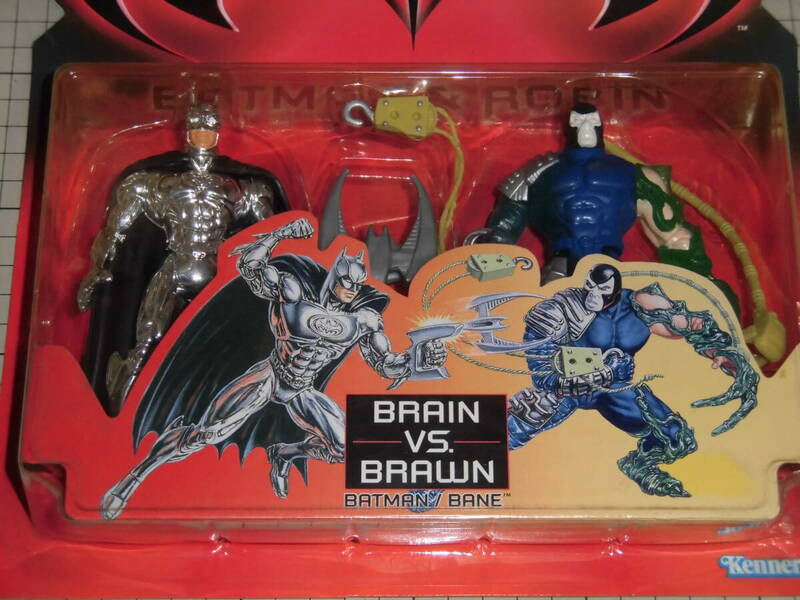 Kenner 　　　　ノンスケール　　　バットマン　　ブレインVSブラウン