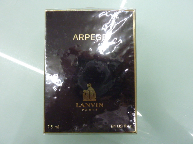 未開封 レア 廃盤 アンティーク ランバン LANVAN アルページュ ARPEGE パルファム 7.5ml 香水