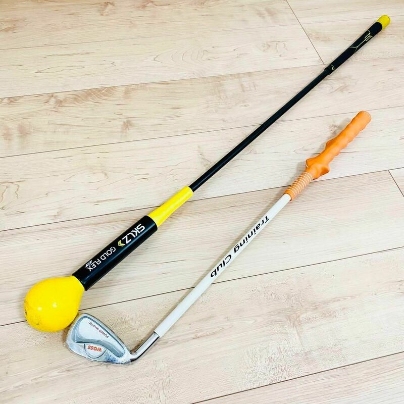 WOSS パワーマスター SKLZ GOLD FLEX スイング練習器具 2点