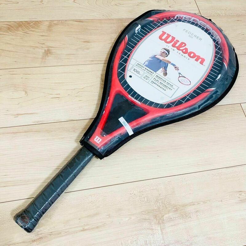 ★未使用品★ウィルソン 硬式テニスラケット フェデラー100 USAモデル G2