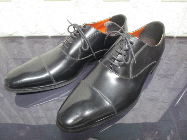 P150/未使用 26.0EEE CARLO MEDICI カルロメディチ 日本製 靴 黒 ブラック ビジネスシューズ