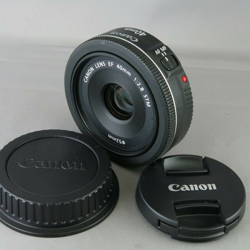 【美品】Canonキャノン　キヤノン　EF40mmF2.8STM　★NO.8314
