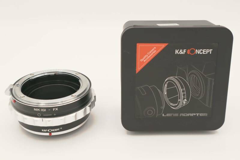 【極上品】K&F Concept NIK(G)-FX マウントアダプター KF06 109