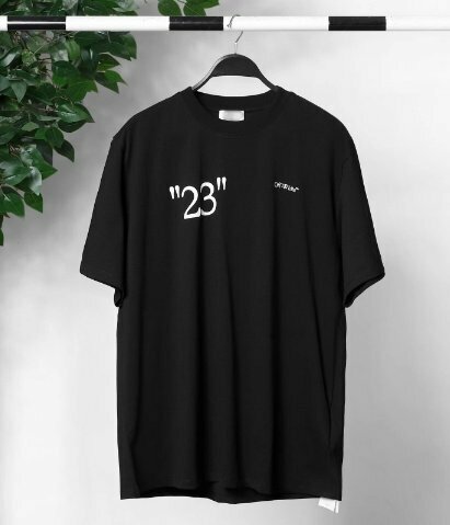 OFF WHITE オフホワイト トップス Tシャツ メンズ レディース カジュアル シンプル ブラック M