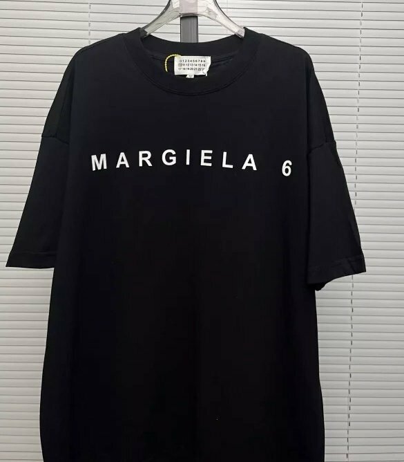 Maison Margiela メゾン マルジェラ トップス Tシャツ メンズ レディース シンプル ブラック サイズ50