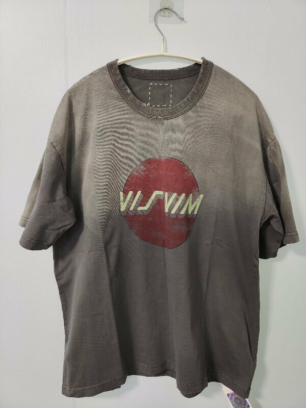 VISVIM ヴィズヴィム Tシャツ 半袖 メンズ レディース ストリート カジュアル グレー L