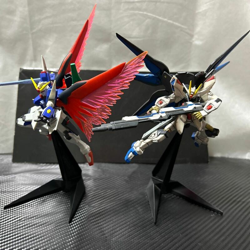 機動戦士ガンダムSEED THE HYPER ハイブリッドモード　　ストライクフリーダム＆デスティニーガンダム　2種