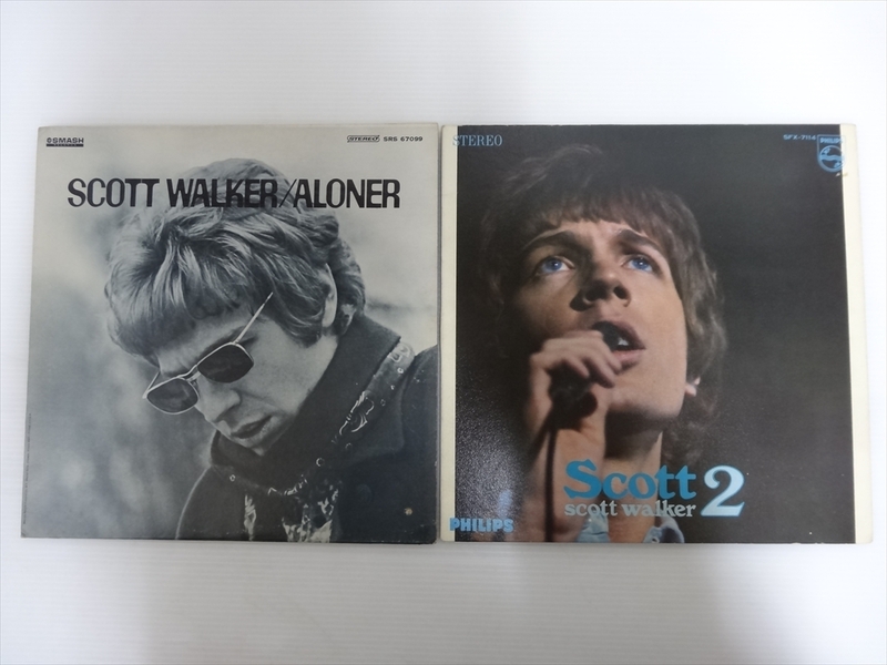 スコット・ウォーカー　LP 2枚　Scott Walker2/ALONER