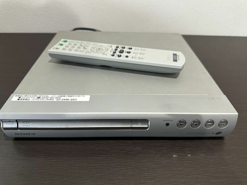 Sony ソニー DVDプレーヤー DVP-M20P リモコン付 通電確認済み 動作未確認