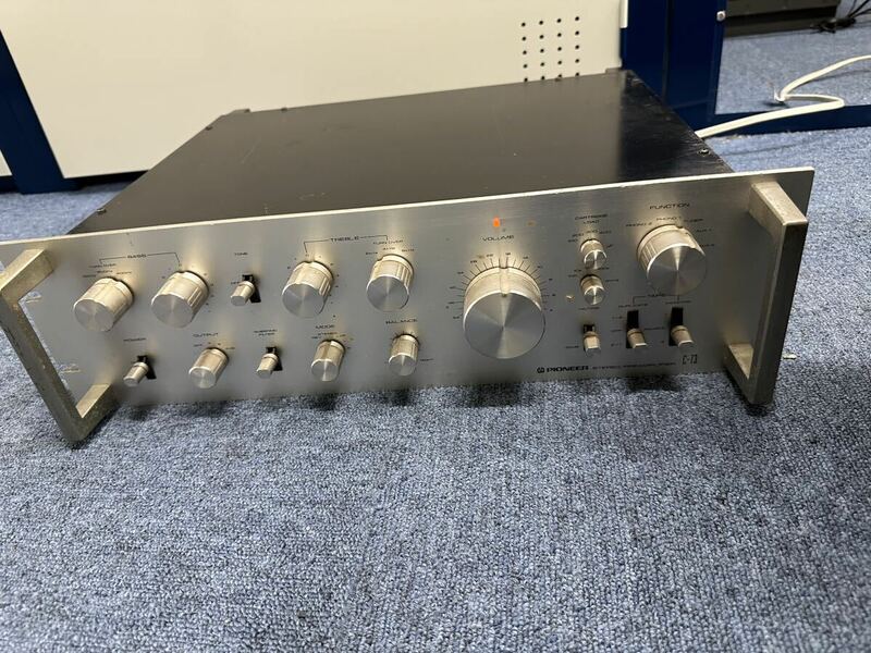 PIONEER STEREO PREAMPLIFIER プリアンプ パイオニア 通電確認済み 音響機器 C-73