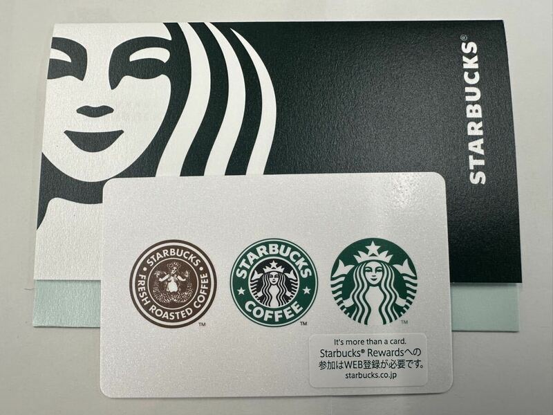 スターバックスカード スタバカード STARBUCKS PIN未削 スターバックス サイレン ロゴ ヘリテージメッセージカード カード 