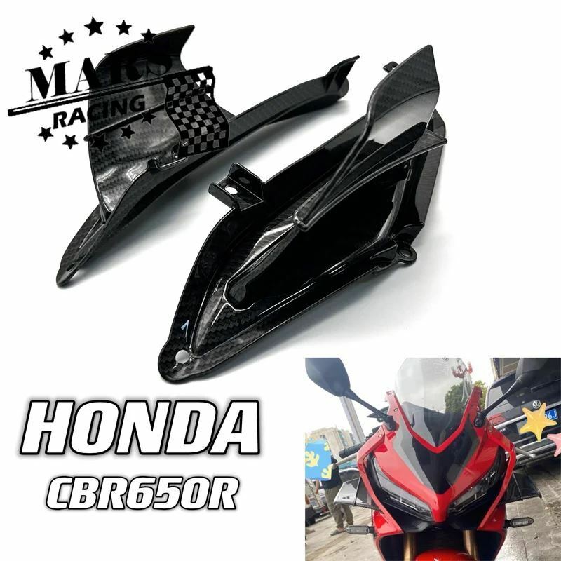 ホンダ cbr650r cbr650r 20182022 アクセサリー フロントライト カウルサイドウィング ウィンドフィン スポイラー カバー用アクセサリー