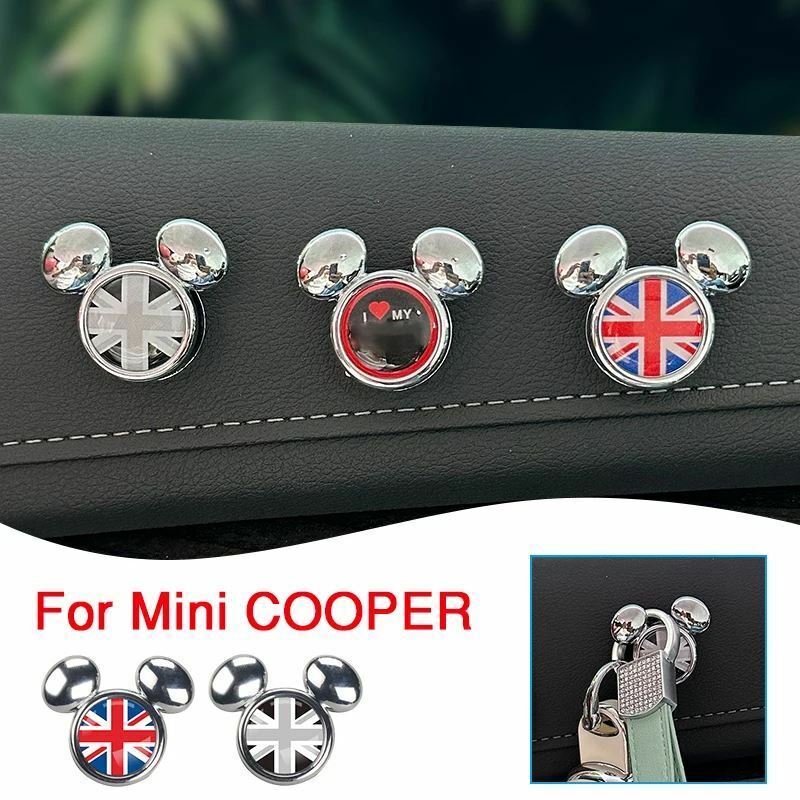 車内用金属製収納クリップ インテリアアクセサリー Mini Cooper f54 f55 f56 f60 r55 r56 r60 r61