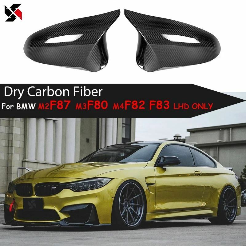 ドライカーボン製ドアミラー BMWm2 f87 20182022 m3 f80 m4 f82 f83 20142020 完璧取り付け