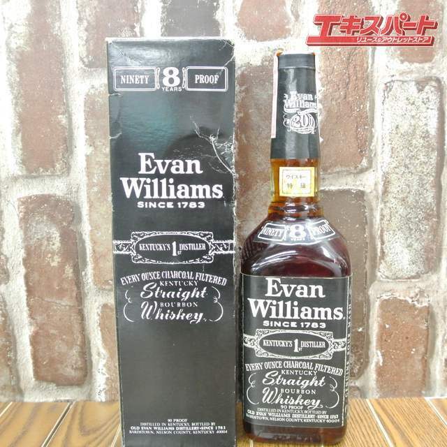 Evan Williams エヴァン・ウィリアムズ 8年 90PROOF ケンタッキー ストレートバーボン 湘南台店