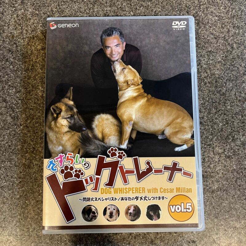 【シーザー・ミラン DVD】さすらいのドッグトレーナー vol.5