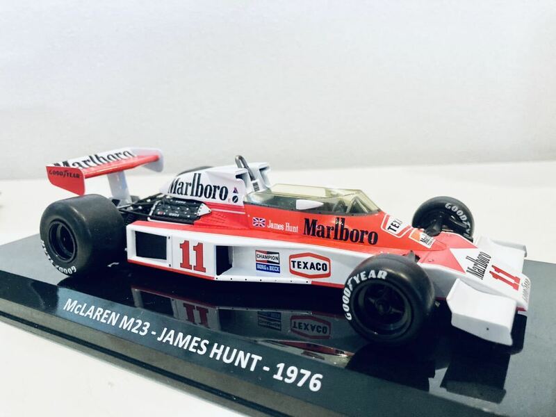 【送料無料】1/24 ビッグスケール F1 コレクション マクラーレン フォード M23 #11 J.ハント World Champion 1976 タバコ仕様