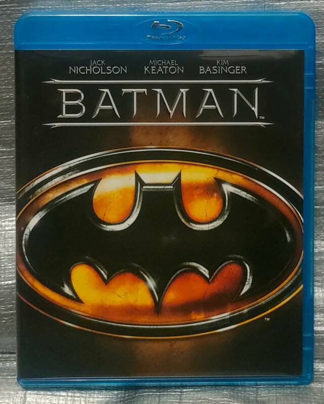 ○【１円スタート・まとめ・同梱可能】　Blu-ray「バットマン」　ジャック・ニコルソン　マイケル・キートン　洋画　ブルーレイ