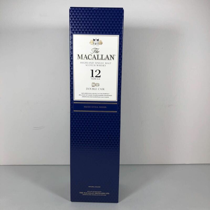 The MACALLAN SINGLE MALT 12 YEARS OLD DOUBLE CASK マッカラン 12年 ダブルカスク シングルモルト スコッチ ウイスキー 