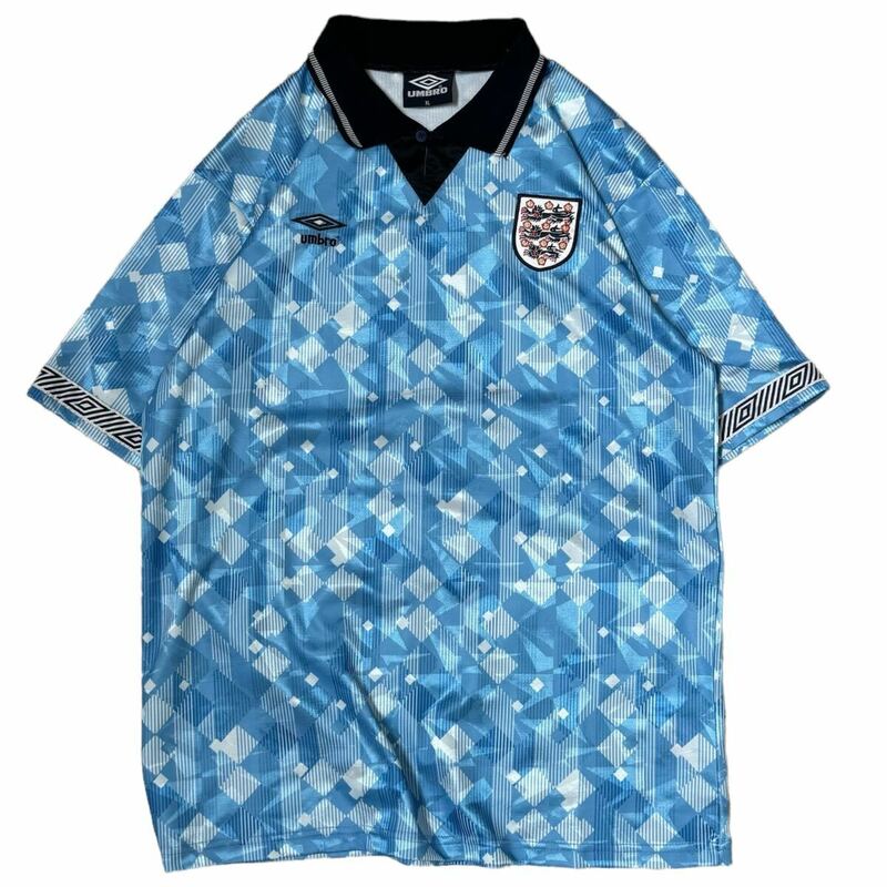 90s UMBRO アンブロ イングランド代表 ユニフォーム ゲームシャツ