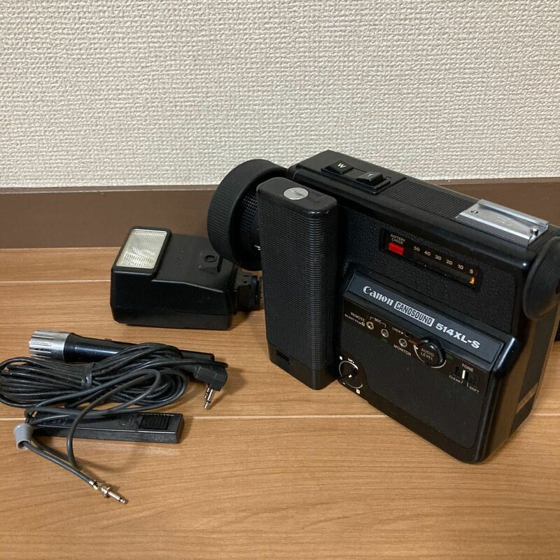 【ジャンク】Canon ビデオカメラ CANOSONUD 514XL-S 8㎜ フィルムカメラ