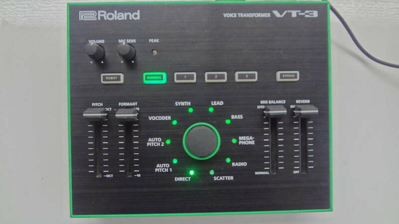 Roland AIRA VT-3 voice transformer　アダプター付き　動作確認済