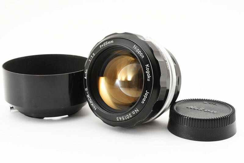 ★良品★ニコン Nikon Nippon Kogaku NIKKOR-S Auto 55mm F1.2★　R4998＃1980