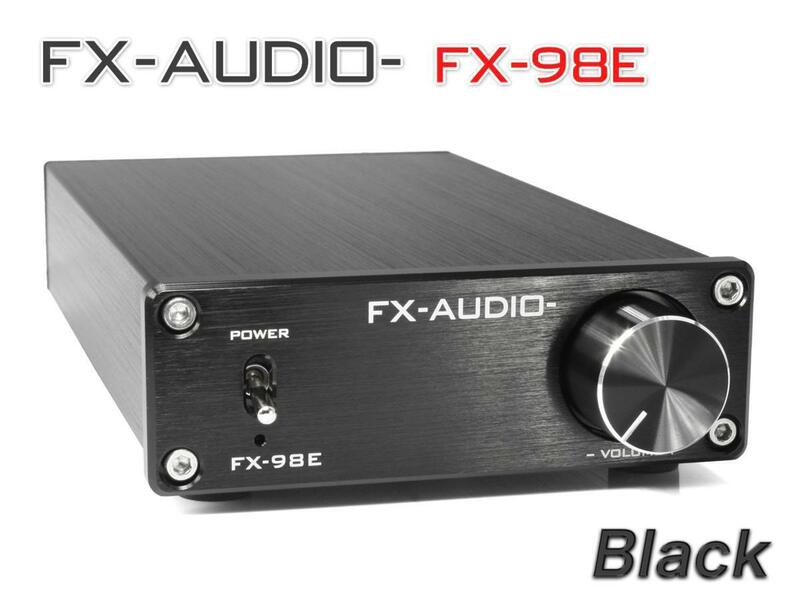 FX-AUDIO- FX-98E 『ブラック』 TDA7498EデジタルアンプIC搭載 160Wハイパワーデジタルアンプ