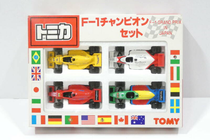 7594T/トミカ　F1チャンピオンセット　日本製 TOMY ミニカー