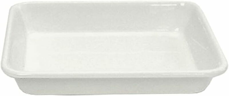 野田琺瑯 バット ホーロー 15段 29.6×23.5×4.3cm ホワイト 日本製 VA-15W