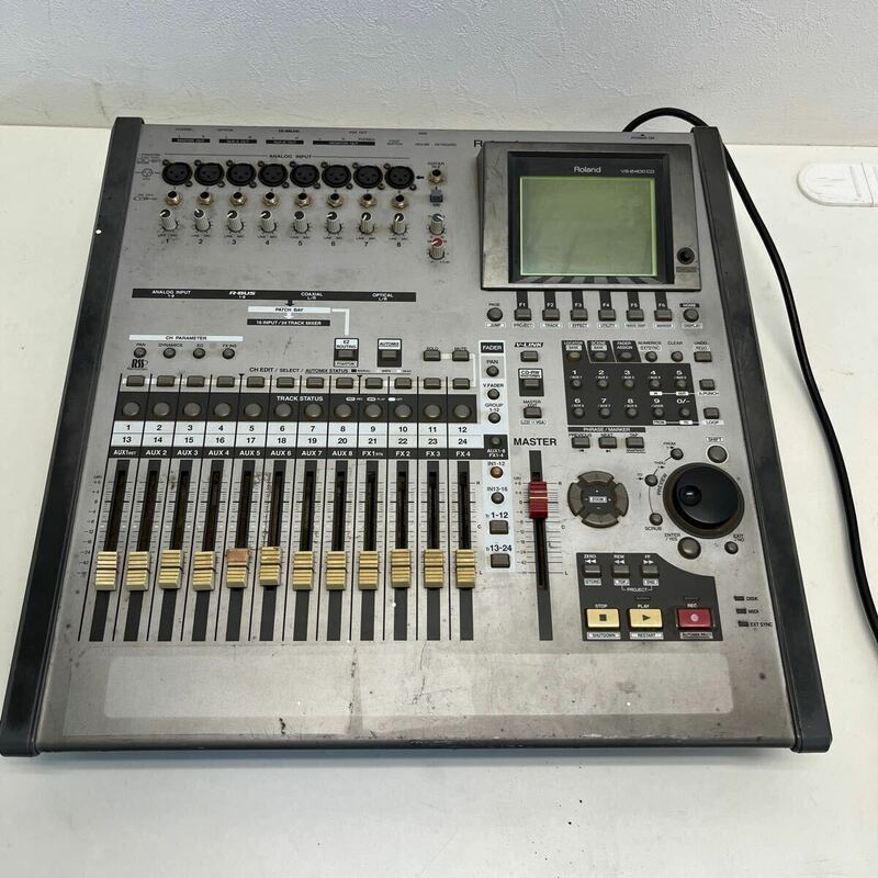 1円スタート ローランド マルチトラックレコーダー VS-2400CD Roland デジタルスタジオ 音響機器 レコーディング スタジオ設備 録音
