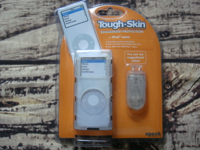 Tough・Skin^,,.RUGGEDIZED PROTECTION*for iPod NANO(speck PRODUCTS)_.,,^「未使用品」