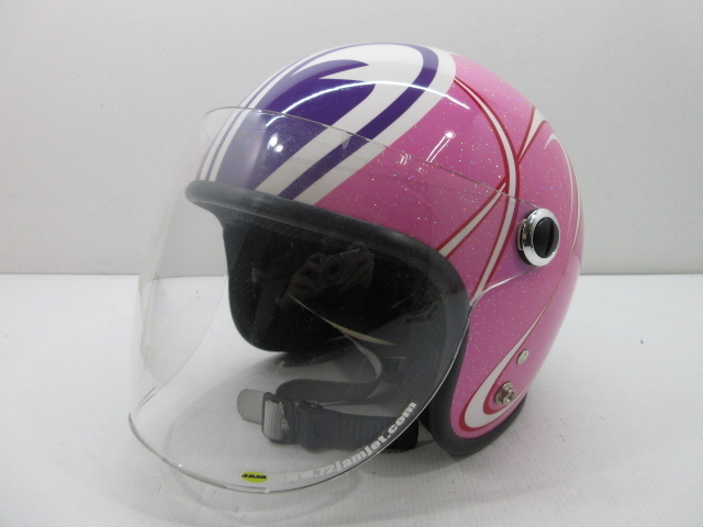 n76675-ty 中古○ST TADAO ALFA RAYS ジェットヘルメット サイズ フリー (55-58cm) アルファレイズ [117-240503]