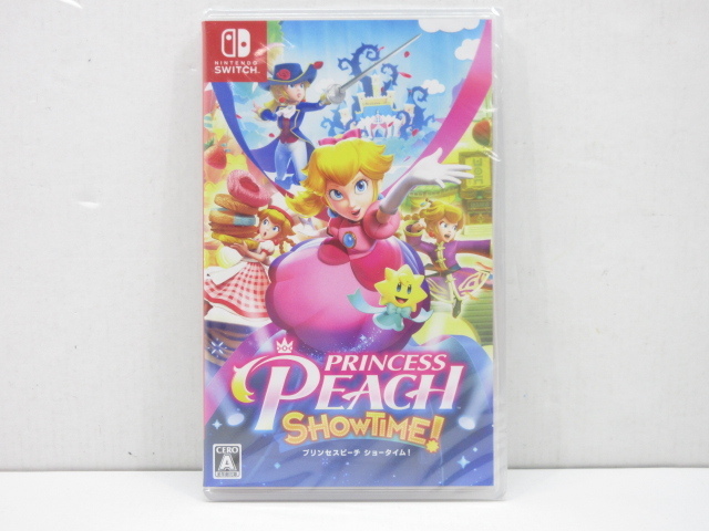 d41422-ty [送料280円] 未開封○PRINCESS PEACH Showtime! スイッチソフト プリンセスピーチ [037-240513]