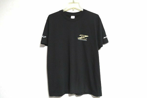 N7036:未使用all fairlady z meeting 2019フェアレディZ50周年 ADVAN Tシャツ/黒/L:35