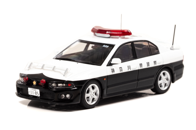 新品◆RAI'S(レイズ) 三菱 ギャラン VR-4 (EC5A) 2002 神奈川県警察高速道路交通警察隊車両 (529) 1/43 800台限定生産 [H7430205]