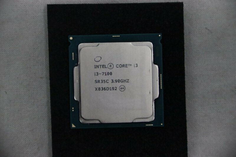 intel Core i3-7100 プロセッサー 3M キャッシュ 3.90 GHz SR35C（ジャンク扱い)