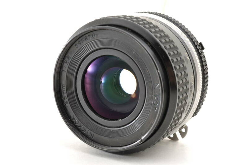 [KRK38]Ai NIKKOR ニコン 35mm f/2.8 広角単焦点レンズ Fマウント Nikon ニッコール
