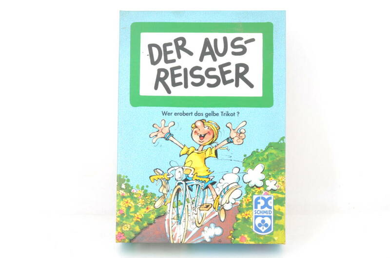 [KRK35]絶版 FX シュミット Schmid 日本語訳入り サイクルレース ボードゲーム カードゲーム DER AUS REISSER