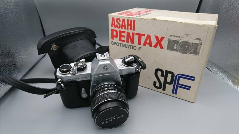 ASAHI PENTAX ペンタックス SPOTMATIC F カメラ フィルムカメラ レンズ SMC TAKUMAR 1:1.4/50