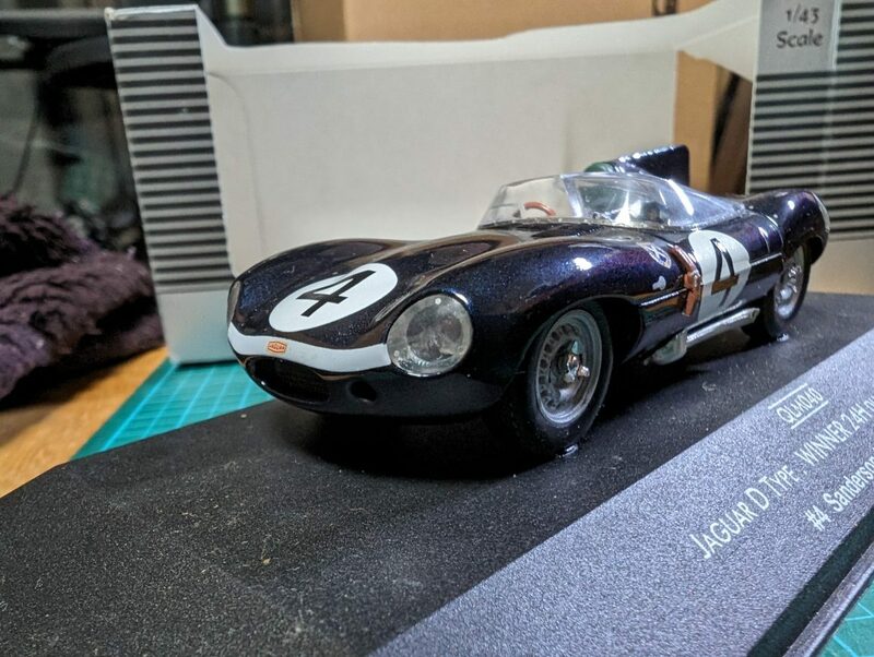 多少難あり　絶版!! Quartzo 1/43 ジャガー　Dタイプ　No.4 ル・マン24h 1956 優勝