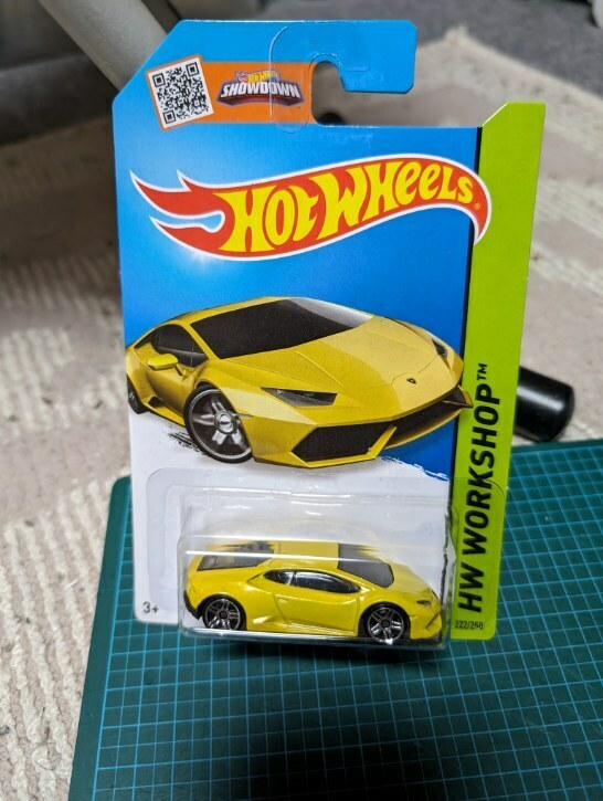 Hotwheels ランボルギーニ・ウラカン　LP610-4 「HW WORKSHOP」