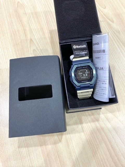 時計 腕時計 G-SHOCK G-LIDE Gライド GBX-100TT-2JF モバイルリンク機能 箱付き 稼動品 ジーショック