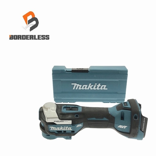 ☆中古品☆makita マキタ 18V 充電式マルチツール TM52D 本体 ケース付き コードレス カットソー マルチパワーツール 90122