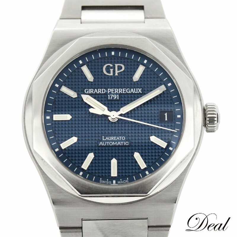 メーカーOH済 GIRARD-PERREGAUX ジラール・ペルゴ ロレアート 81010-11-431-11A メンズ 腕時計