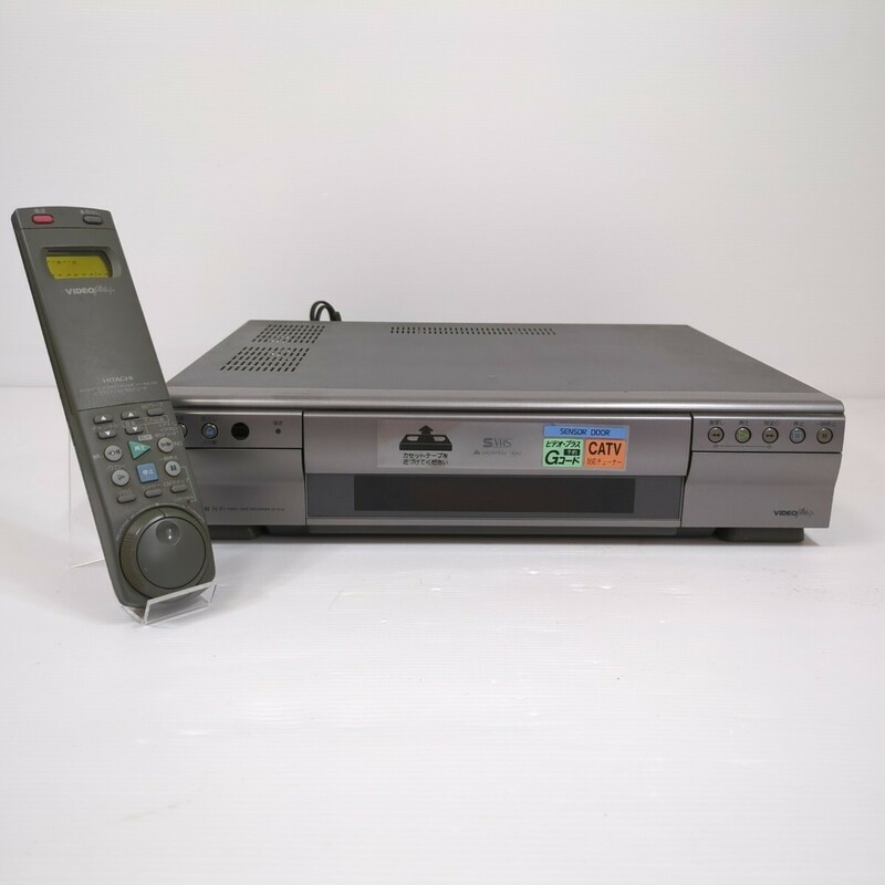 日立 S-VHS ビデオデッキ VT-S10 現状品