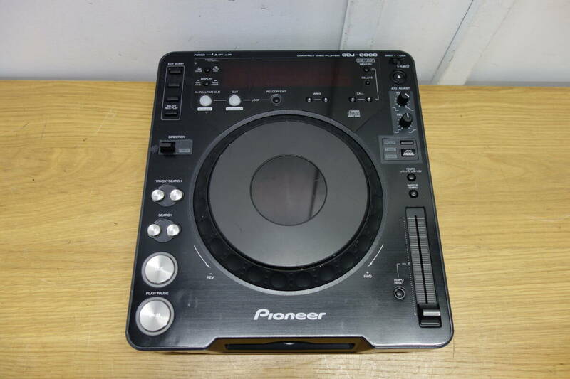 PIONEER CDJ-0000 CDプレーヤー 通電可 パイオニア DJ 中古 ジャンク品 管理ZI-100