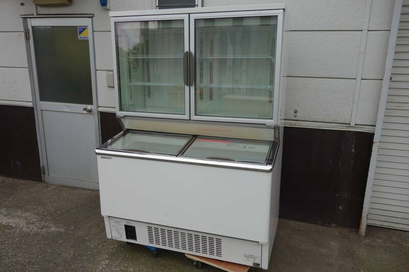 Panasonic SCR-D120NB 業務用 冷凍ショーケース 385L 100V パナソニック 冷凍庫 中古品 管理ZI 直接引き取り限定 神奈川県