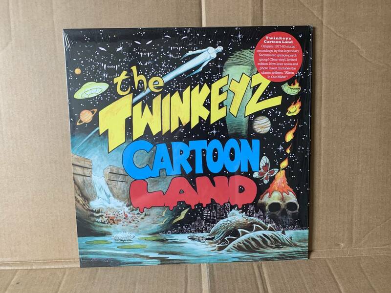 新品同様カラー盤 The Twinkeyz / Cartoon Land 美品　　OHO DEBRIS 