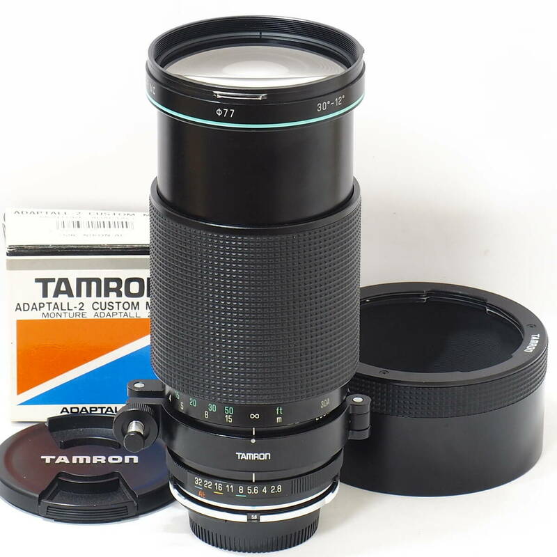 TAMRON SP 80-200mm F2.8 LD BBAR MC 30A With Nikon Ai Mount ADAPTALL 2 対応 タムロン 大口径 高性能ズーム メタルフード/三脚座付 格安
